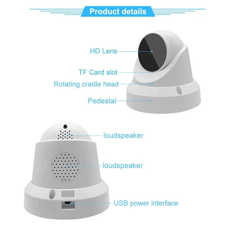 SecureVue Pro 1080P Smart Dome Camera